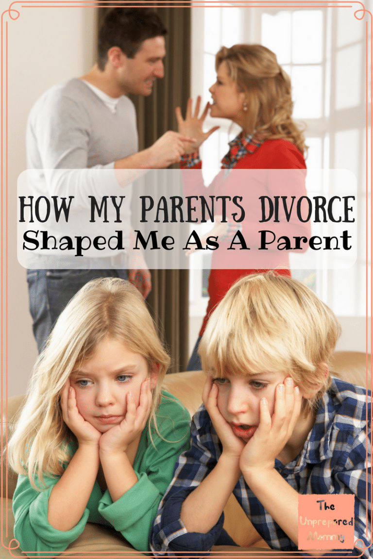 How My Parents' Divorce Shaped Me As A Parent The Unprepared Mommy