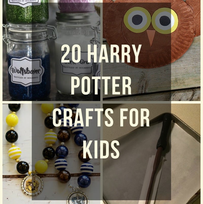 20 Harry Potter Crafts for Kids - The Unprepared Mommy