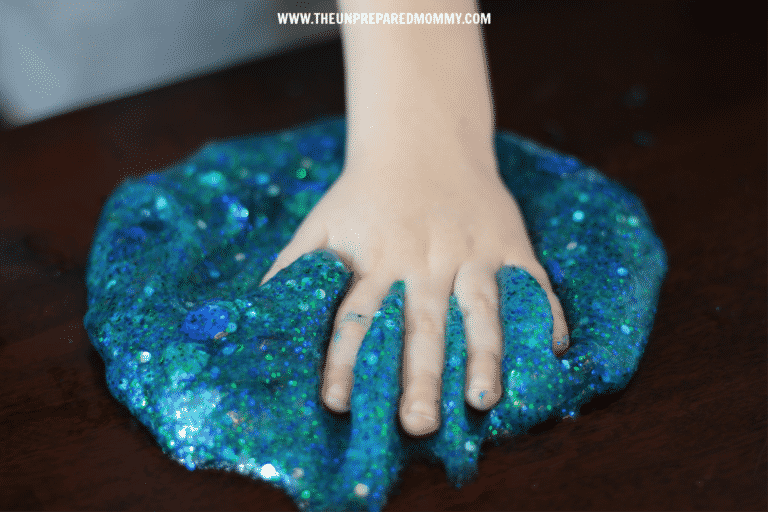 Disney The Little Mermaid Slime - The Unprepared Mommy